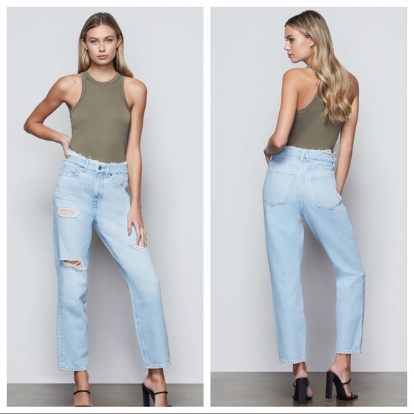 Good American Denim - Good American Good Vintage Lightwash Blue447 Jeans